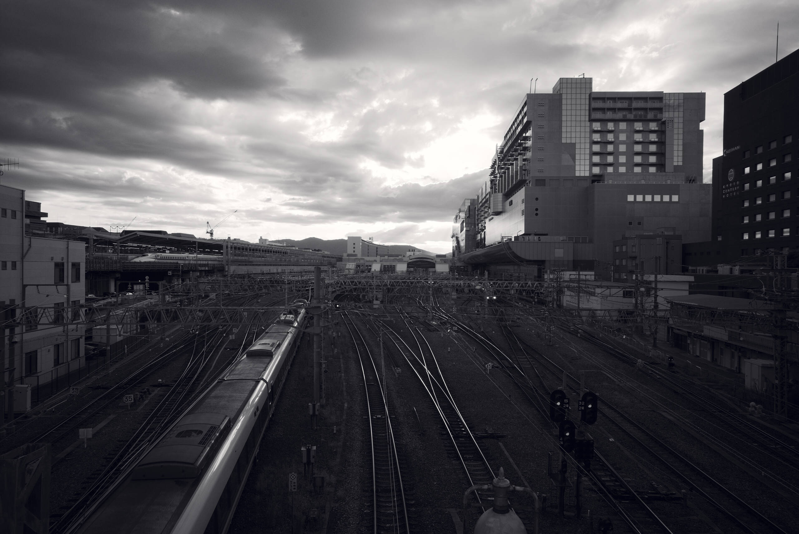 An image of Kyoto train station.